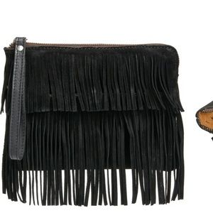 Patricia Nash ‘cassini’ suede wristlet